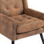 Fauteuil capitonné à dossier large rembourré-1592346165