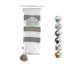 Jeté en tricot doux et de qualité 50 po x 60 po Cozy Tyme Malayah-62479682