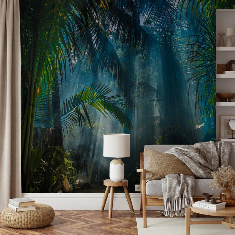 Enchanted Rainforest Glow, 138" L x 106" W