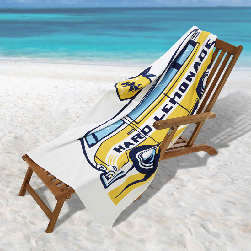 100% Cotton Waffle Beach Towel