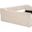 Beige Upholstered Full Xl Daybed With Side Storage - Comfortable And Stylish For Guest Area No Box Spring, Easy Assembly Process In Velvet Modern Chic Rooms Spring Needed,-978154538