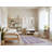 Machine Washable Checkered Pink Area Rug