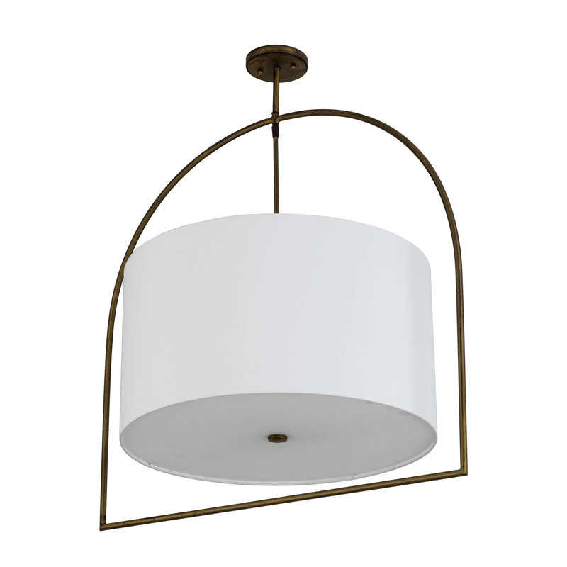 Lustre tambour 3 lumières Yutan