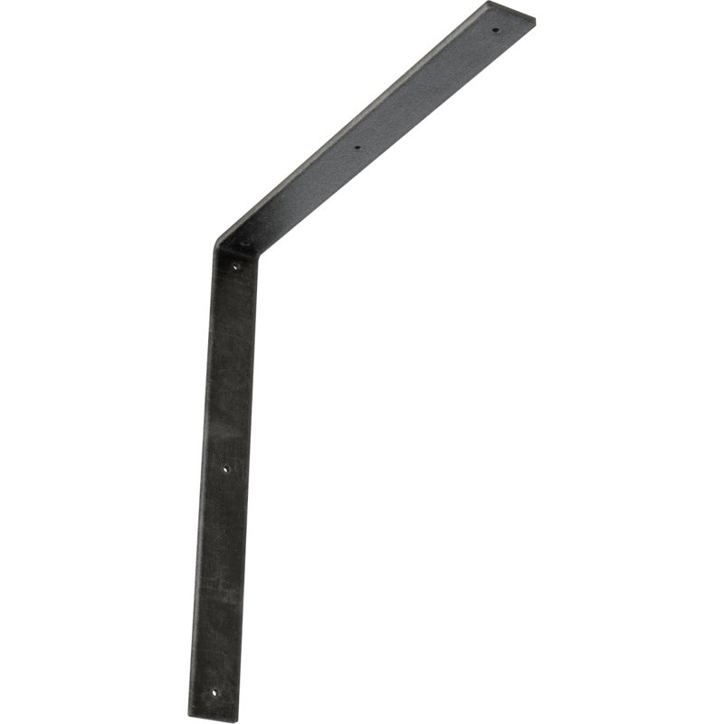 Support en acier Hamilton, Argent antique, H 20 po x l 2 po x P 20 po