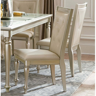 Karliah 6 - Person Four Leg Dining Set