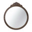 Miroir mural en bois de sapin traditionnel