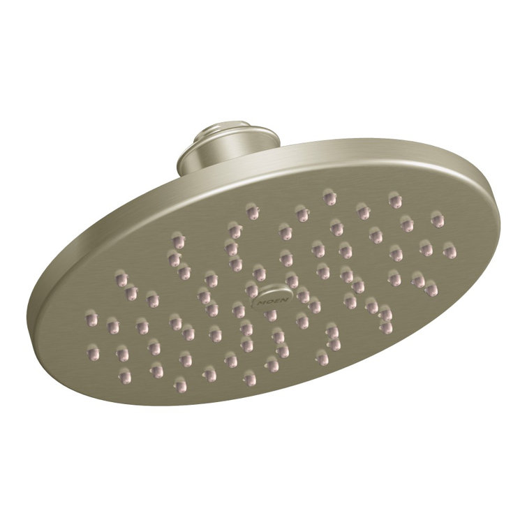 2.5 GPM One-Function Full Spray Rain Shower Head with Immersion