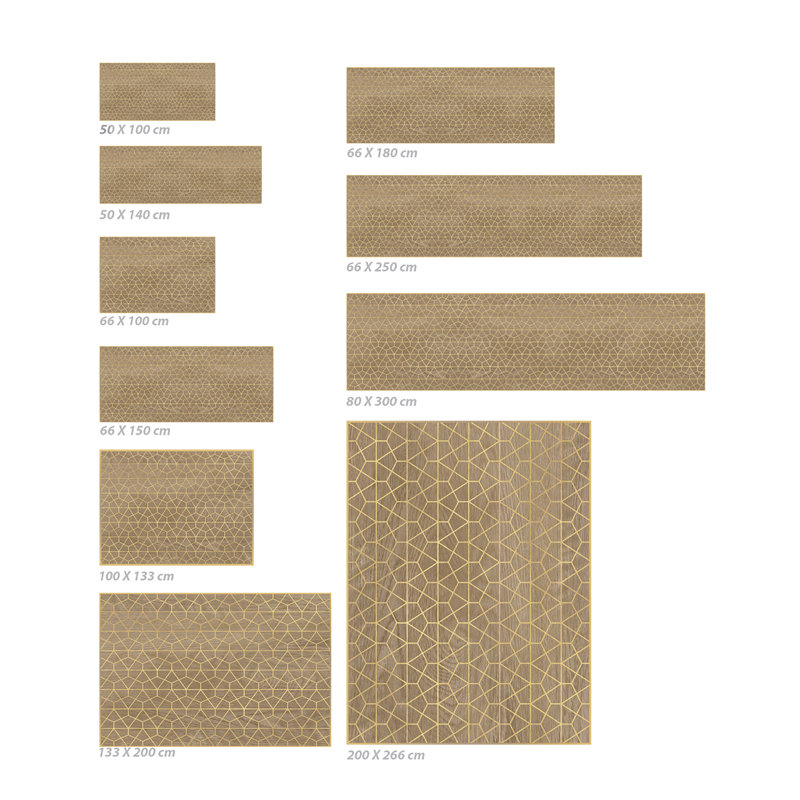 Avilee Geometric Indoor / Outdoor Area Rug, Rectangle 133 x 200cm