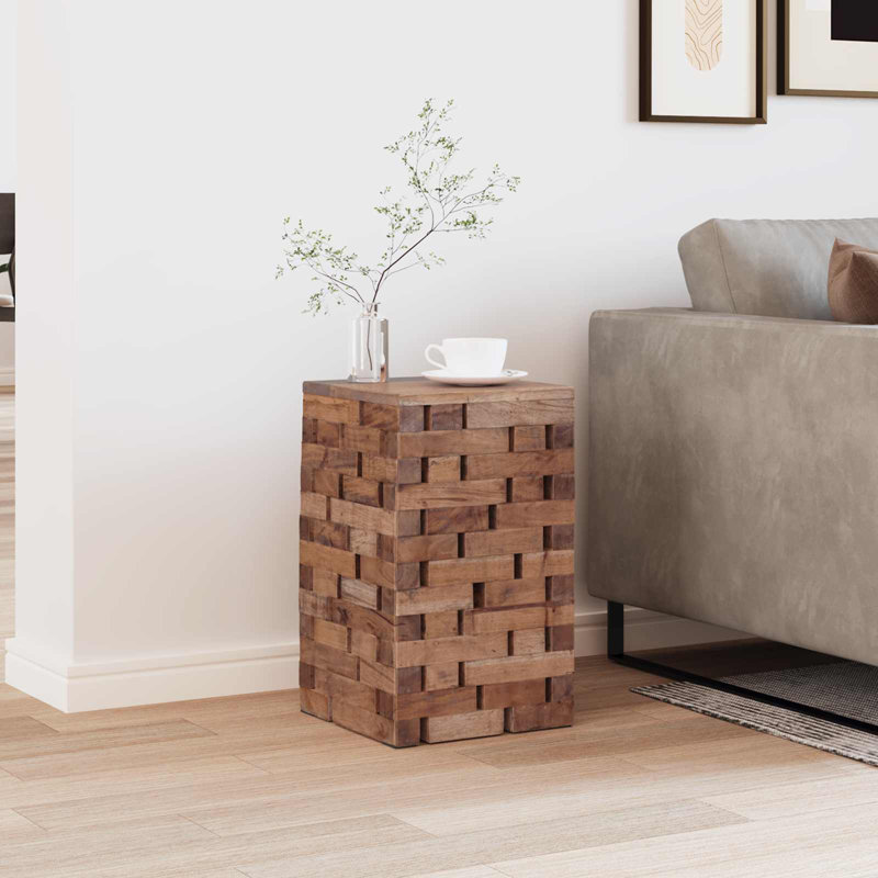 Solid Wood Accent Stool