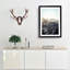 Mountain Range in Abstract - Picture Frame Graphic Art Print-55726517-55726511