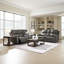 Causeuse inclinable électrique avec console Burnley