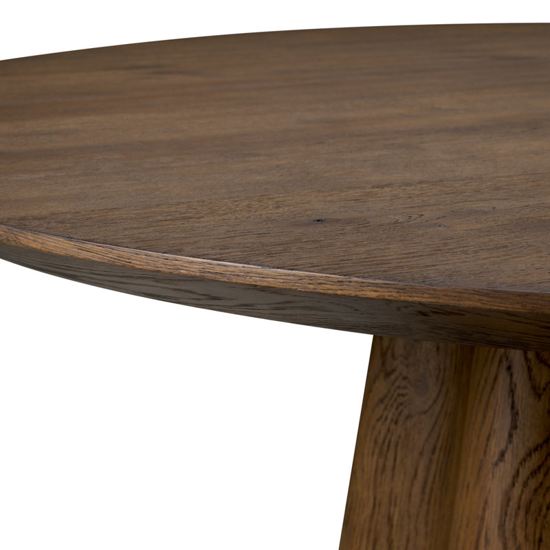 Dining Table, Dark Brown Oak