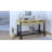 62'' W Solid Wood Top Workbench with Wheels