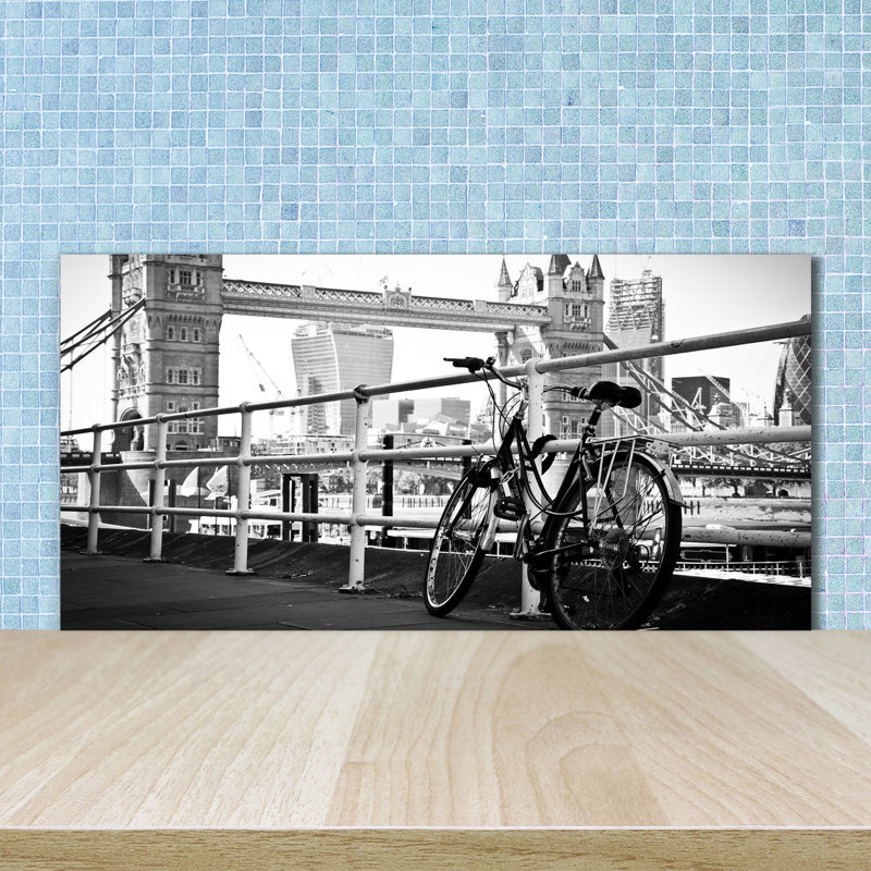 50cm W x 100cm L Glass Peel and Stick Panel