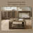 Chul 43.3" Traditional Console Table With Curved Edge Top 43.3" Traditional Console Table With Open Shelf-1855846596