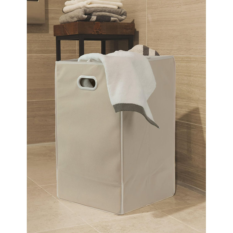 Panier à linge pliable, Beige
