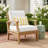 Marina 2 Piece Teak Set-1931888343
