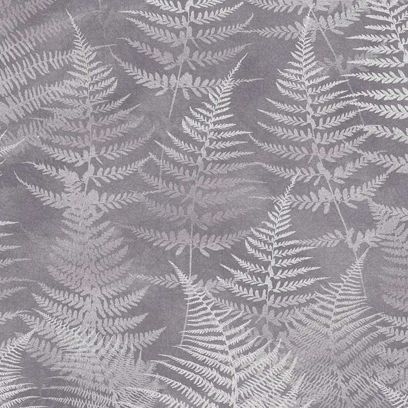 Floral Metallic Wallpaper Roll, Pewter