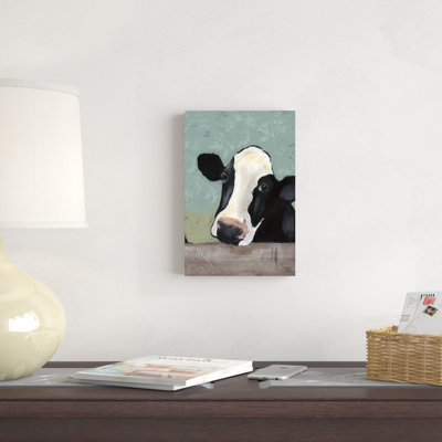 «Holstein Cow III», peinture sur toile
