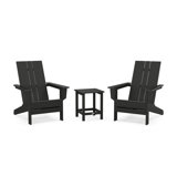 POLYWOOD by AllModern Outdoor Adirondack Chair With Table
