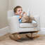 Jonah Mini Me Children's Rocking Chair Boucle Ocean Stone-107140266