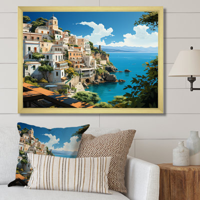 Capri Italy Landscape Coastal Dream III - Italy Landscape Wall Art