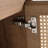 12-Inch Long Float Mounting Bathroom Side Cabinet With Soft Close Doors-776903545
