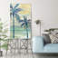 «Marine Layer Palms III», reproduction de peinture acrylique sur toile-29422342-29609662