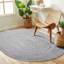 Tapis gris anthracite tressé à la main Elkhorn-361874423