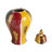 Curved Ceramic Jar with Artistic Multicolored Finish-2129374365-2129374367