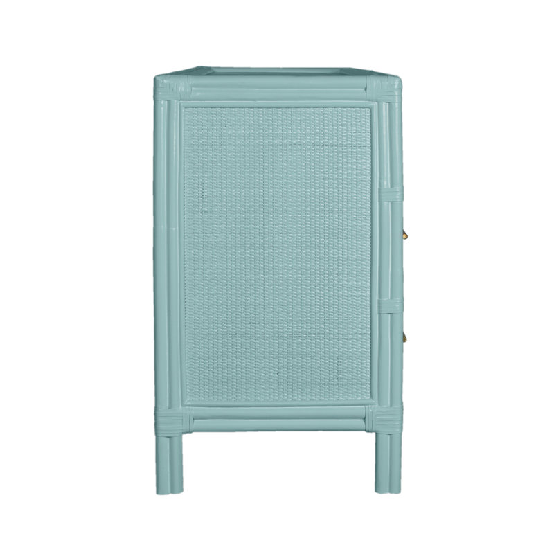 Aruba 8 - Drawer Dresser, Turquoise