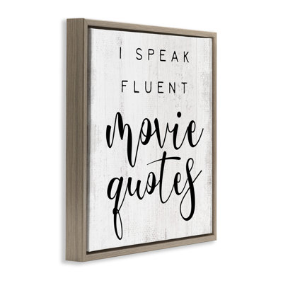 «Fluent Movie Quotes» par Daphne Polselli