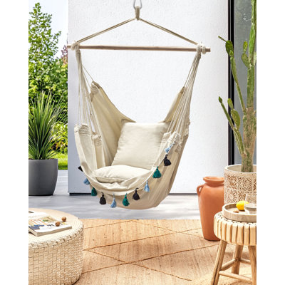 Hanging Chair VARENA Cotton Blue