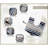 Luxury Toilet Rugs U-Shaped 20x20, Extra Soft and Absorbent Microfiber Bathroom Rugs, Non-Slip Plush Shaggy Bath Mat, Machine Wash Dry, Contour Bathroom Mats for Toilet Base, Navy-2056725376-2076464849