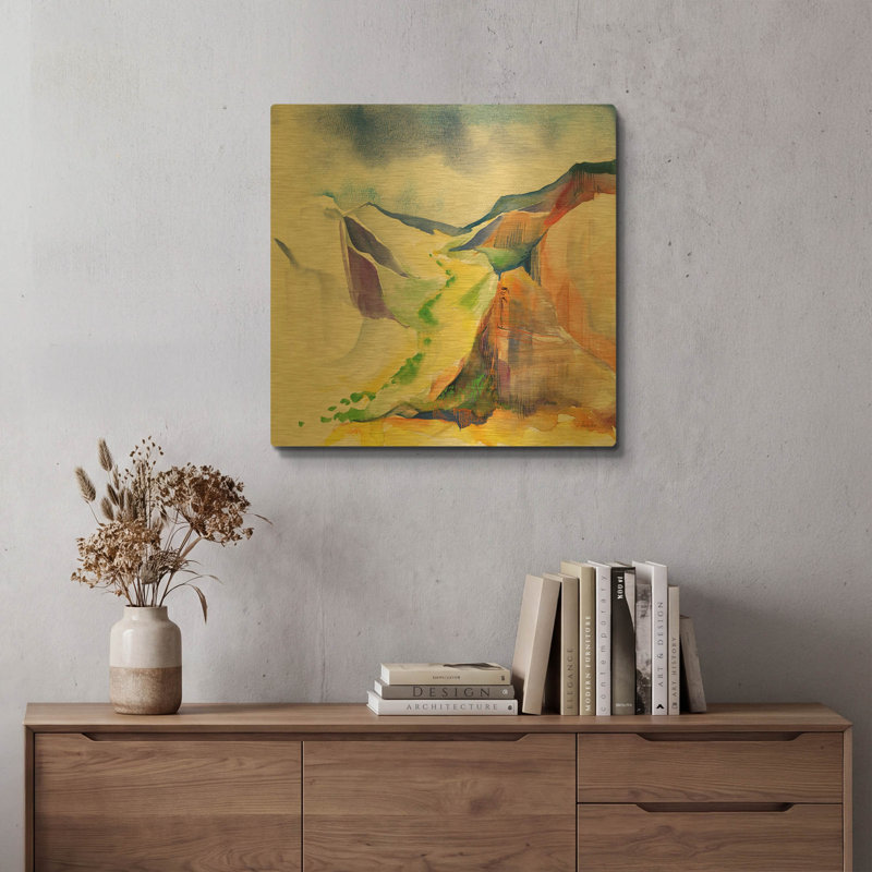 " Verdant Valley ", 24"x24"