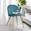 Aveline 45cm H Velvet Upholstered Side Chair-1074776322