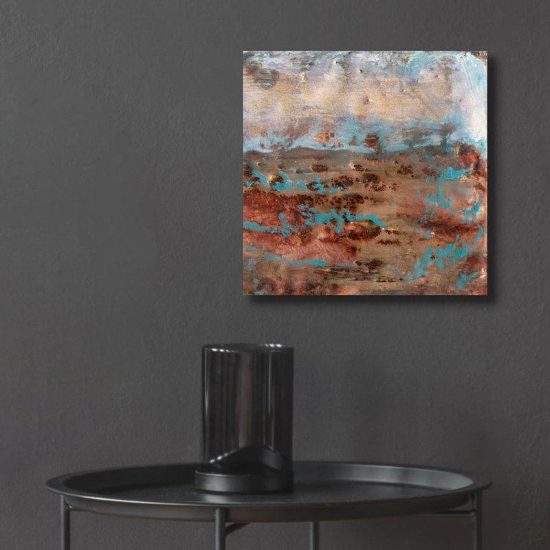 «Dusky Horizon 2» par Alicia Ludwig, art mural en verre acrylique