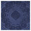 Ensemble de couvre-lit double / double en chenille 100% coton Heirloom Collection, couvre-lit à médaillon traditionnel avec taies décoratives assorties, certifié OEKO-TEX, doux, respirant, lavable à la machine, toutes saisons, bleu marine-78617198-78617195