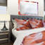 Ensemble de housse de couette murale antilope canyon designart-35228015