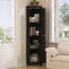 Armoire de coin cannelée-1955383189