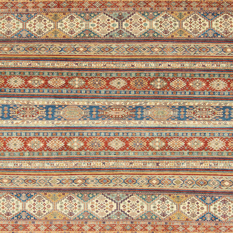 Abstract Indoor Rug, Square 3'