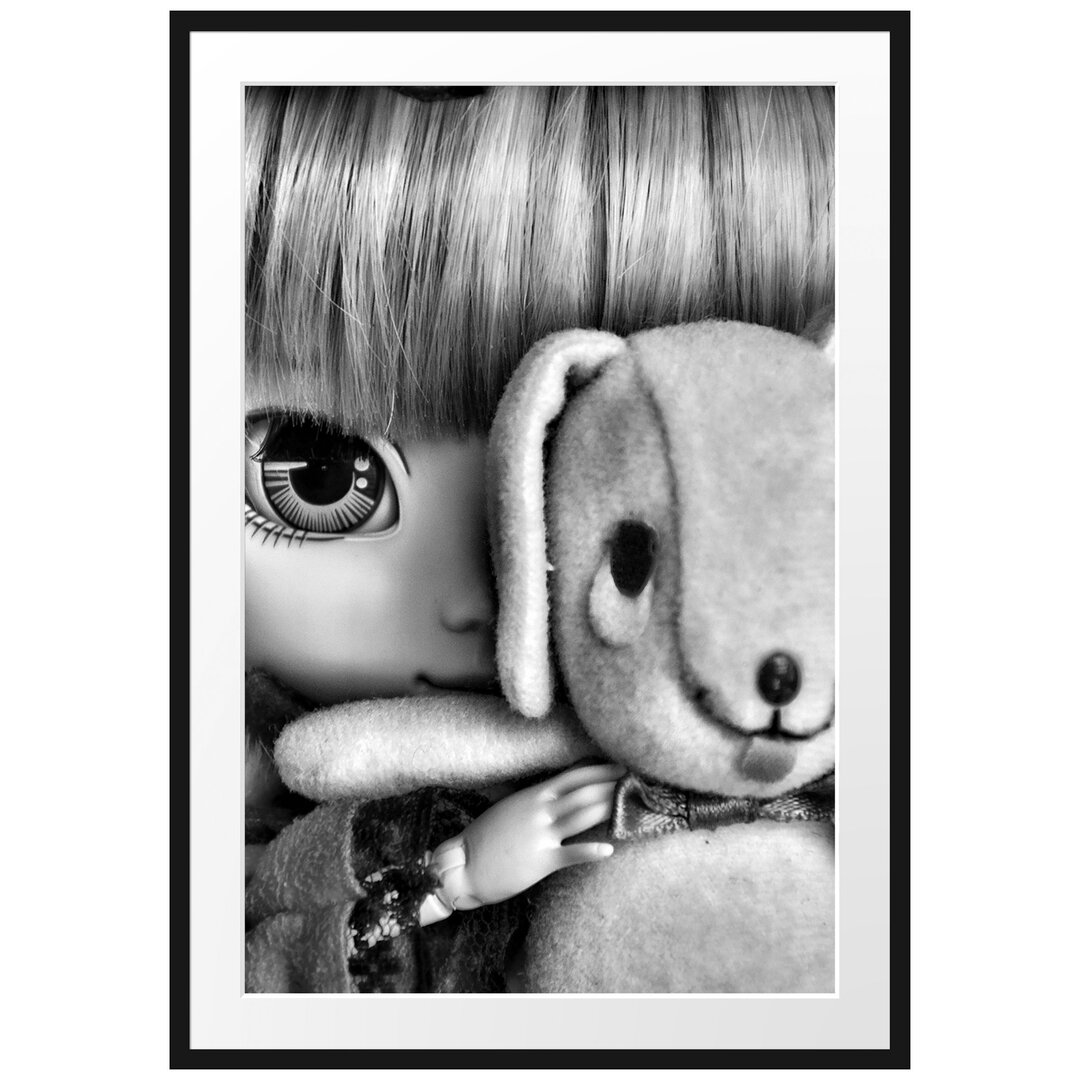 Rotkäppchen Pullip Doll Gerahmte Grafik Kunstdruck Poster