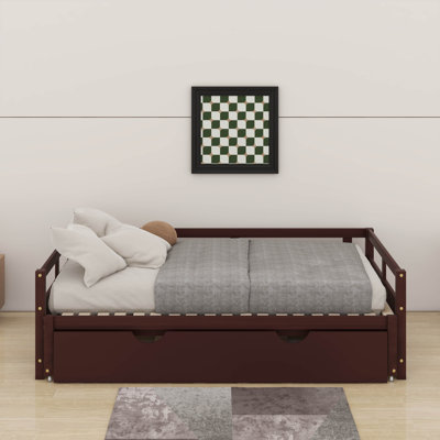 Twin Size Extending Daybed With Trundle