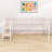 Anylia Twin Metal Loft Bed With Storage Stairs-915089986