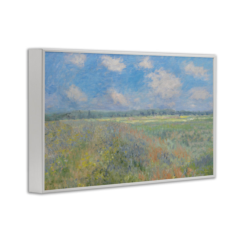 «Tranquil Horizon Scattered Clouds», estampe numérique, design par Seven Trees Design, H 12 po x l 18 po