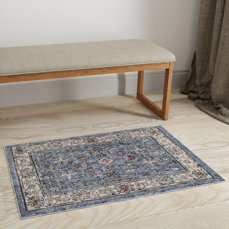 Erica Floral Indoor Rug, Rectangle 4' x 6'
