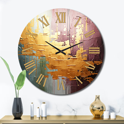 Metal Wall Clock