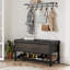 Banc à chaussures avec boîte de rangement rabattable-477167873