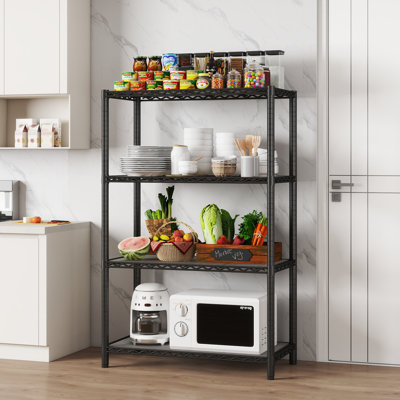 Rikesha Adjustable Heavy Duty Metal Wire Shelf With Liners By Rebrilliant