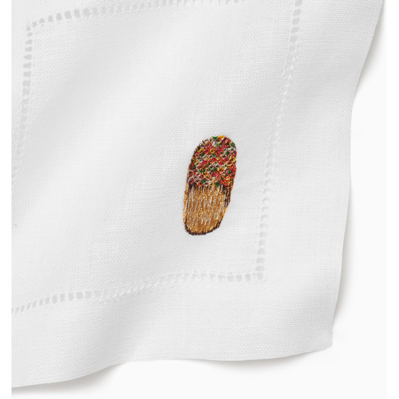 Biscotto Linen Square Napkins